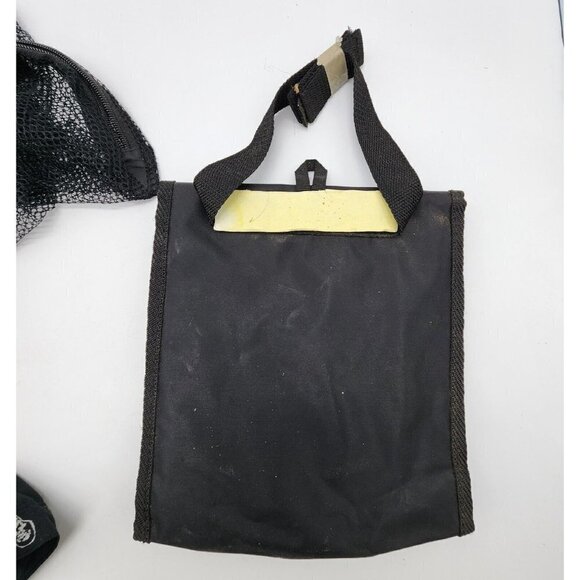 Lot of 4 Motorcycle Accessories Cloth and Mesh Bag Scull Cap Fringe Key Chain - Picture 6 of 7